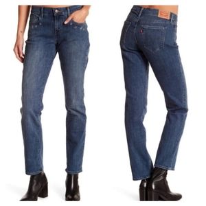 Levi's 505 Straight floral embroidery jeans 32